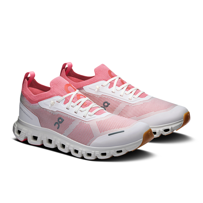 On Running Women's Cloud 6 Versa Shoes - Ivory / Camellia