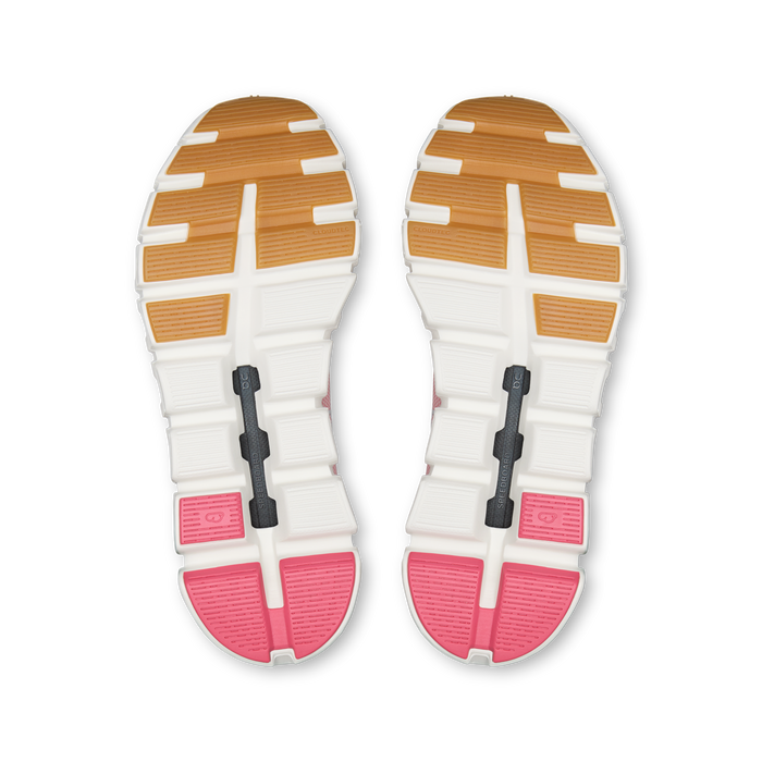 On Running Women's Cloud 6 Versa Shoes - Ivory / Camellia