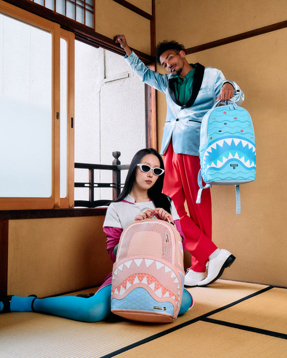 Sprayground Collaboration Hiroko Sakai Tradition Backpack Bag - Just For Sports