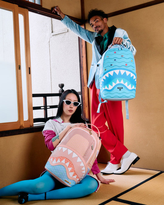 Sprayground Collaboration Hiroko Sakai Tradition Backpack Bag - Just For Sports