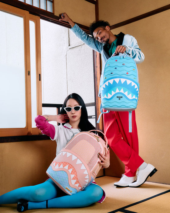 Sprayground Collaboration Hiroko Sakai Tradition Backpack Bag - Just For Sports