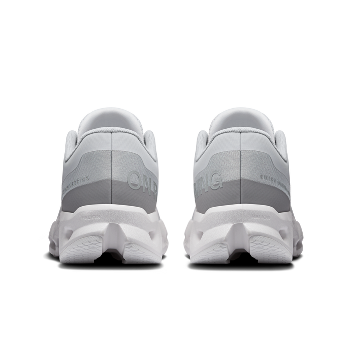 On Running Kids' Cloudsurfer Youth Shoes - Frost / White