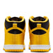 Nike Women's Dunk High Satin Goldenrod Shoes - Black / Varsity Maize / White - Just For Sports