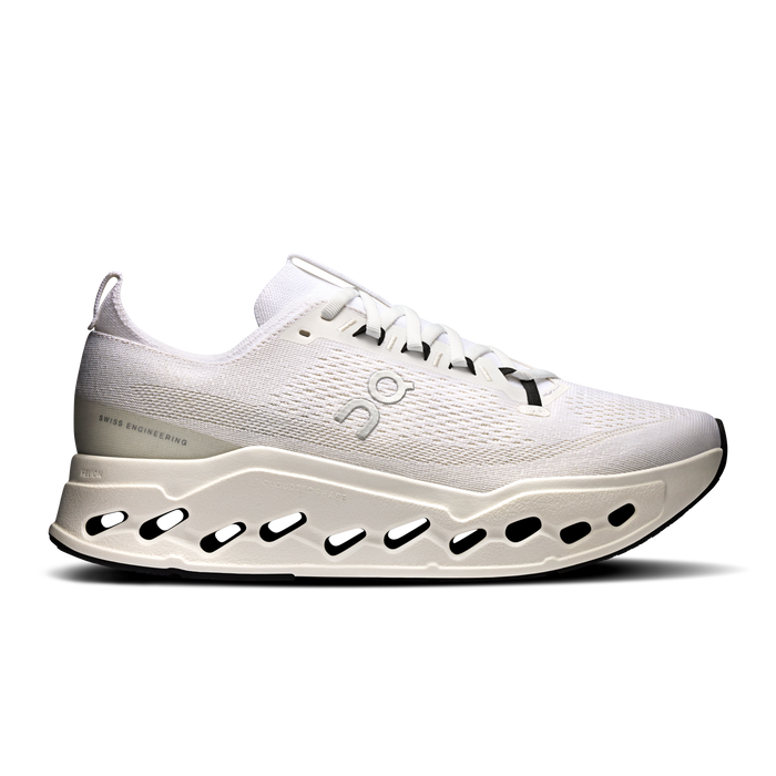 On Running Men's Cloudsurfer Max Wide Shoes - White / White - Just For Sports