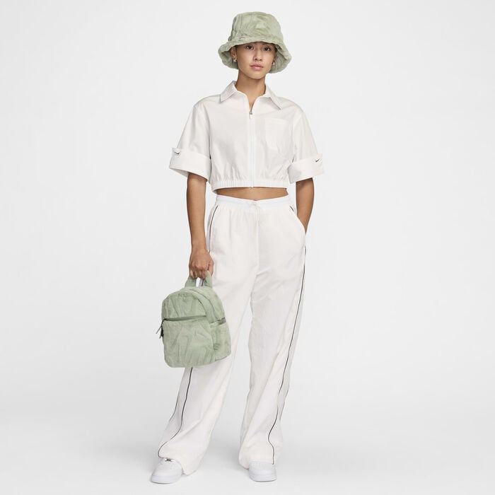 Nike Women's Nike Sportswear Futura Faux Fur Mini Backpack - Jade Horizon