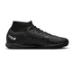 Nike Men's Zoom Mercurial Superfly 9 Academy Ic Soccer Shoes - Black / Summit White / Volt / Dark Smoke Grey