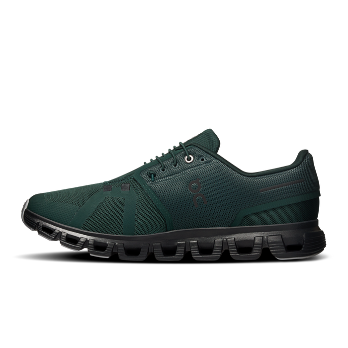On Running Men's Cloud 6 Shoes - Evergreen / Glacier