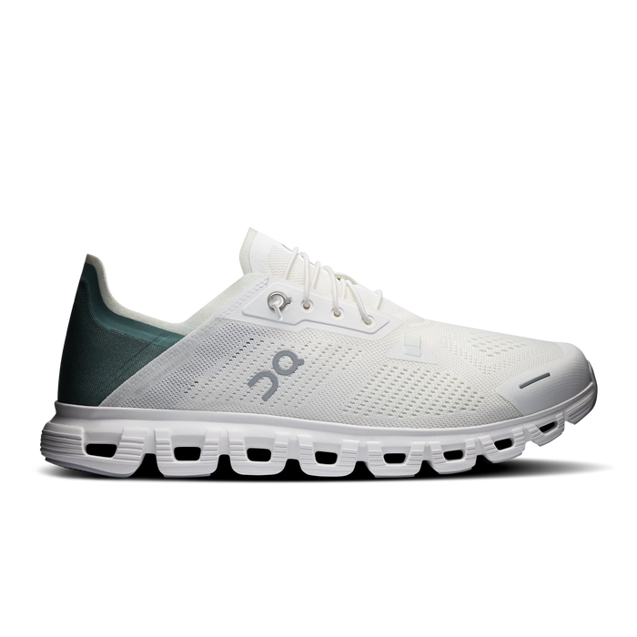 On Running Men's Cloud 6 Coast Shoes - Ivory / Olive