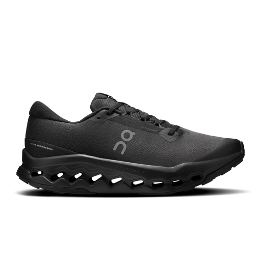 On Running Men's Cloudsurfer Trail 2 Waterproof Shoes - Black / Black - Just For Sports