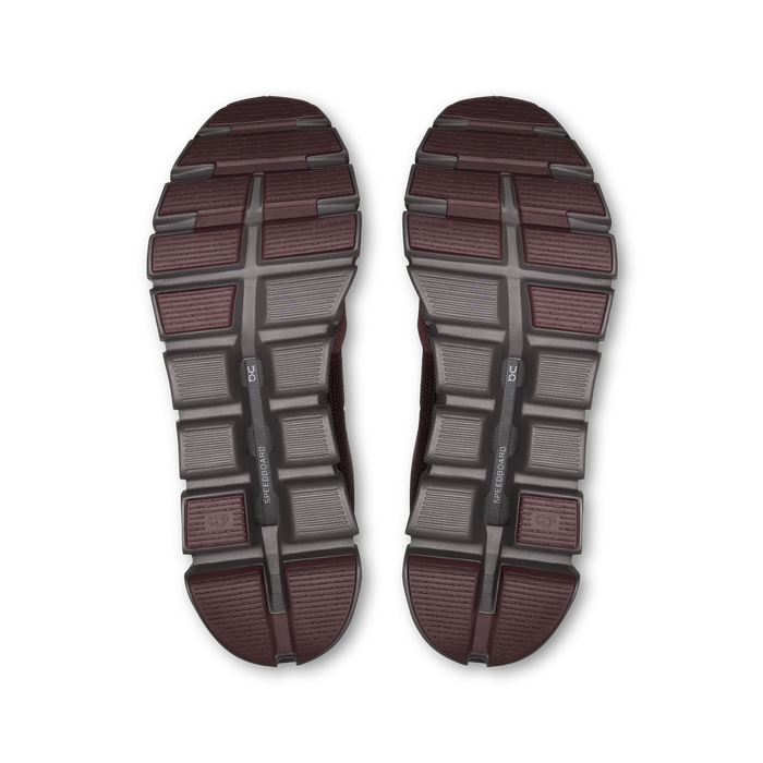 On Running Men's Cloud 6 Shoes - Mulberry / Pebble - Just For Sports
