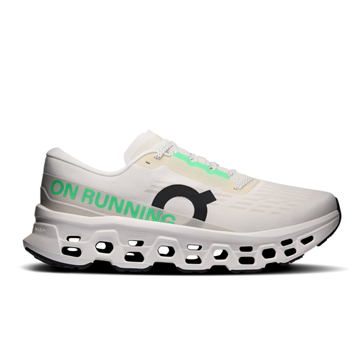 On Running Men's Cloudmonster 3 Wide Shoes - Ivory / Ivory - Just For Sports