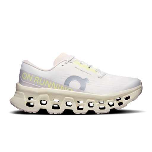 On Running Women's Cloudmonster 3 Shoes - Ivory / Seedling - Just For Sports