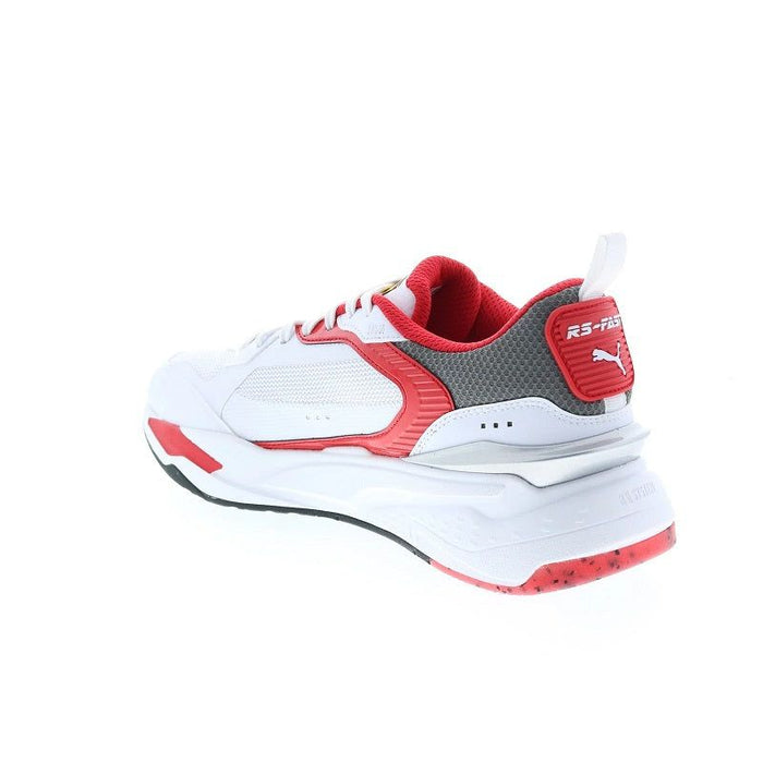 Puma Ferrari RS-Fast 30716102 Mens White Synthetic Motorsport Sneakers Shoes