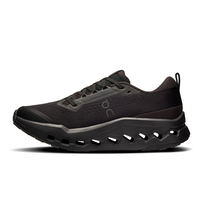 On Running Women's Cloudsurfer Trail 2 Shoes - Black / Black - Just For Sports