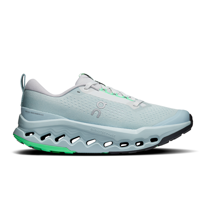 On Running Women's Cloudsurfer Trail 2 Shoes - Chalk / Gardenia
