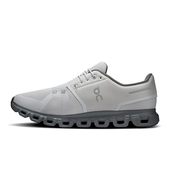 On Running Men's Cloud 6 Shoes - Wolf / Rock - Just For Sports