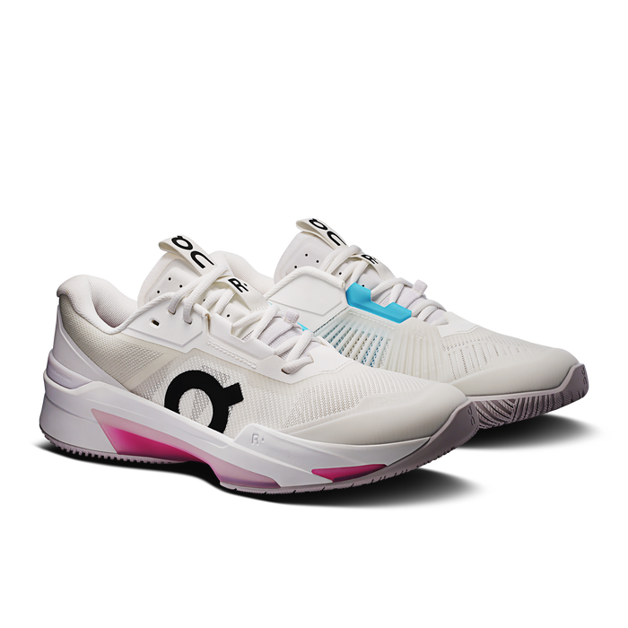 On Running Men's The Roger Pro Fire Shoes - White / Pink