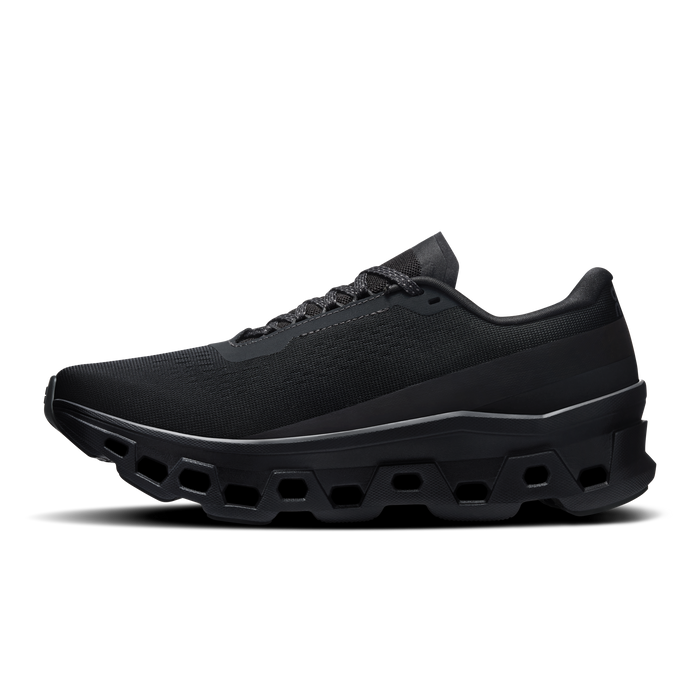 On Running Women's Cloudmonster 1 Shoes - Black / Black - Just For Sports