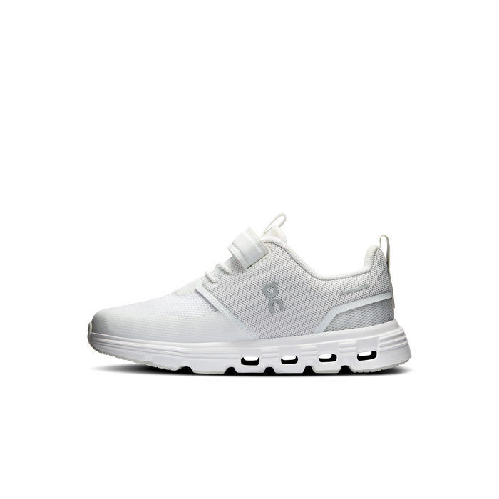 On Running Kids' Cloud Play 2 Shoes - White / White