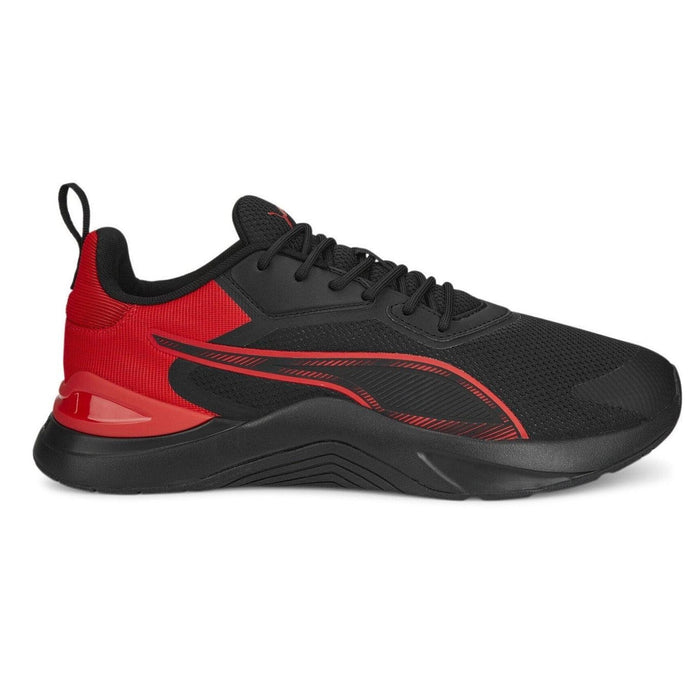 Puma Men's Infusion Training Shoes - Black / All Time Red