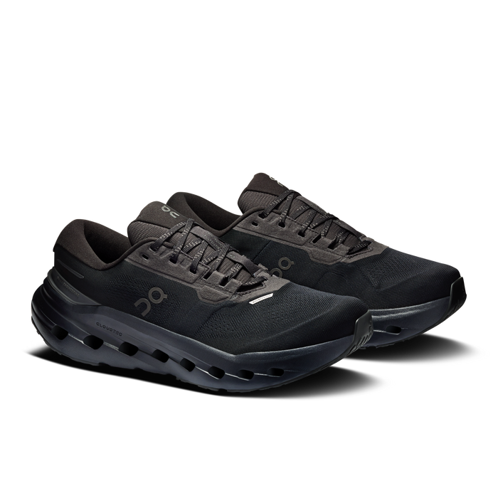 On Running Women's Cloudrunner 3 Waterproof Shoes - Black / Black