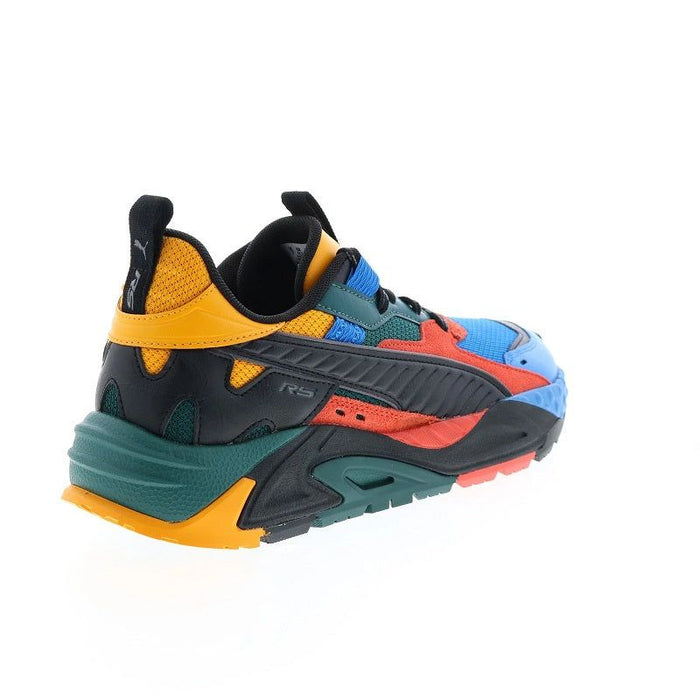 Puma RS Trck Color 39157601 Mens Blue Canvas Lifestyle Sneakers Shoes