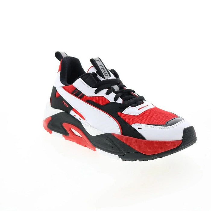 Puma RS-Trck Super 39165501 Mens Red Canvas Lifestyle Sneakers Shoes