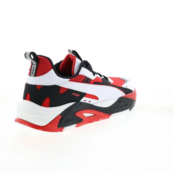 Puma RS-Trck Super 39165501 Mens Red Canvas Lifestyle Sneakers Shoes