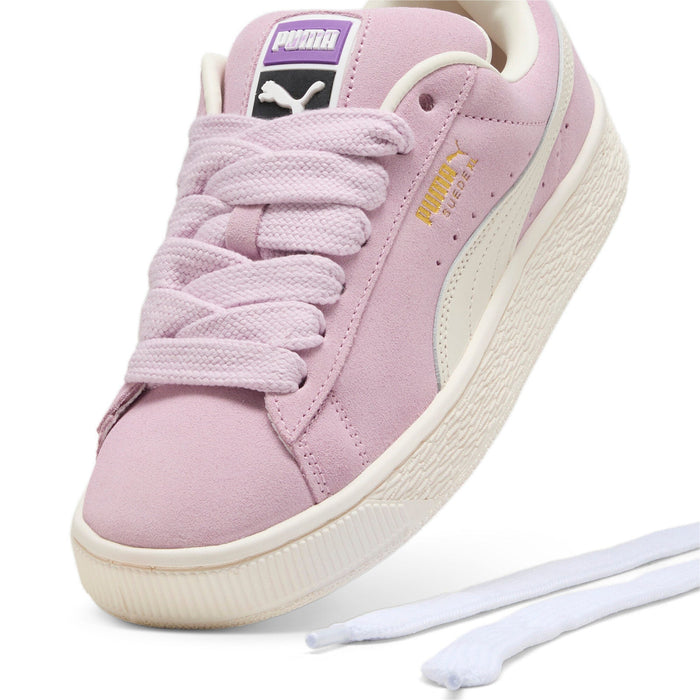 Puma Women's Suede Xl Shoes - Grape Mist / Warm White