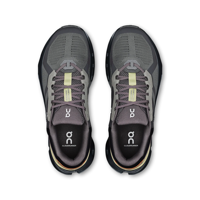On Running Men's Cloudrunner 2 Shoes - Rock / Tangerine - Just For Sports