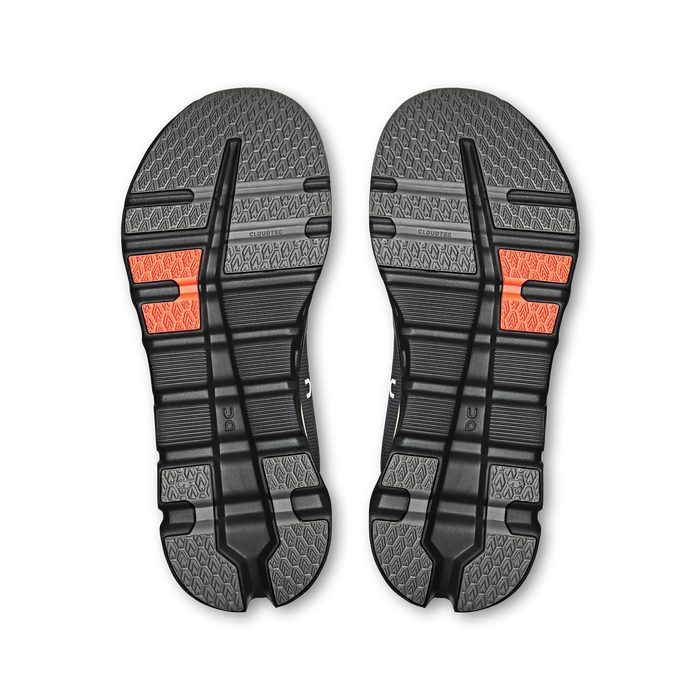 On Running Men's Cloudrunner 2 Shoes - Rock / Tangerine - Just For Sports