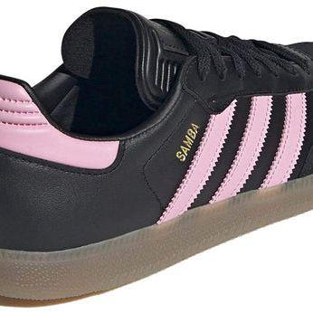 Adidas Men's Samba Inter Miami CF Messi Shoes - Black / Pink