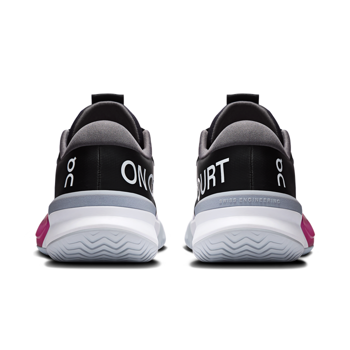 On Running Women's The Roger Pro 3 Clay Shoes - Black / Pink - Just For Sports