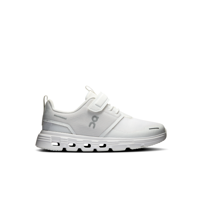 On Running Kids' Cloud Play 2 Shoes - White / White