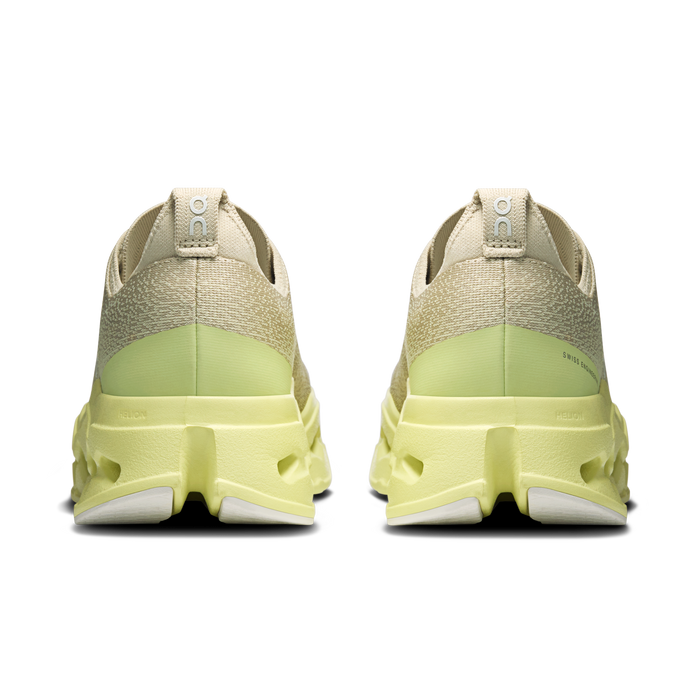 On Running Men's Cloudsurfer Max Shoes - Pelican / Limelight