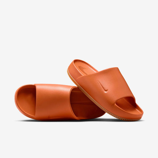 Nike Men's Calm Slides - Campfire Orange / Gum Medium Brown - Just For Sports