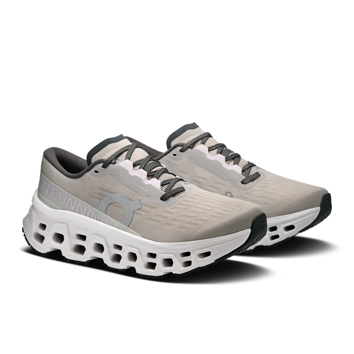 On Running Women's Cloudmonster 3 Shoes - Truffle / Ivory