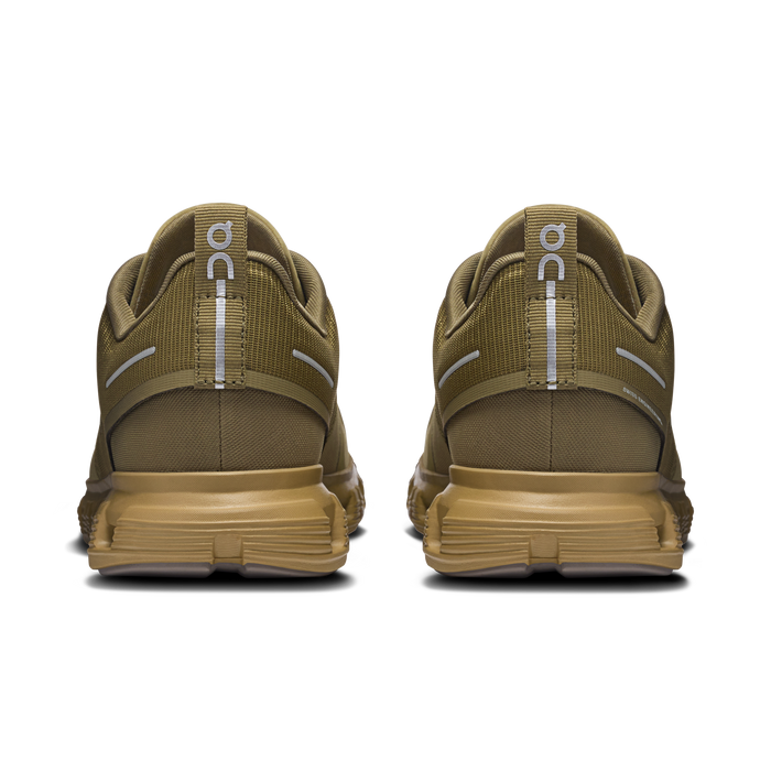 On Running Men's Cloud 6 Waterproof Shoes - Olive / Safari