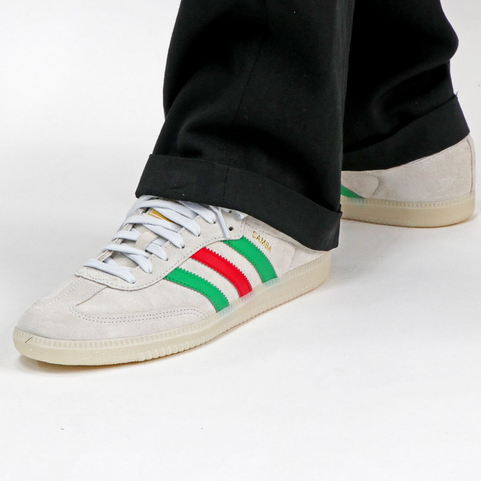 Adidas Men's Samba OG Shoes - Crystal White / Green / Better Adidas Men's Samba OG Shoes - Crystal White / Green / Better