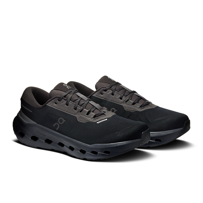 On Running Men's Cloudrunner 3 Waterproof Shoes - Black / Black