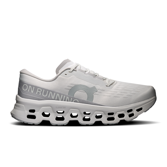 On Running Men's Cloudmonster 3 Shoes - Wolf / Wolf