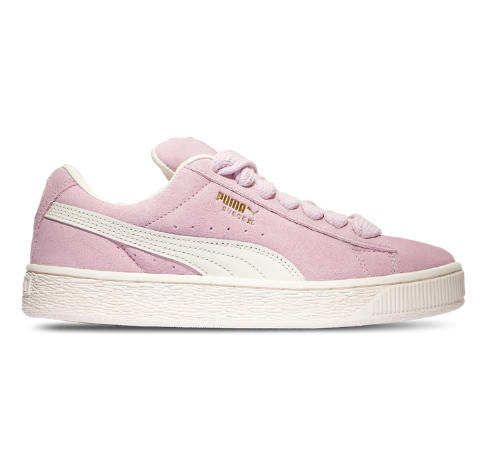 Puma Women's Suede Xl Shoes - Grape Mist / Warm White