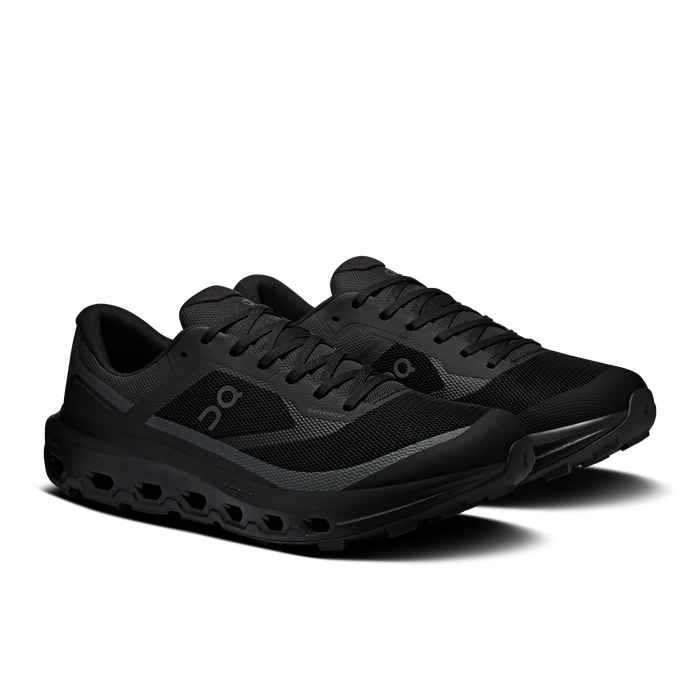 On Running Men's Cloudvista 3 Waterproof Shoes - Black / Black