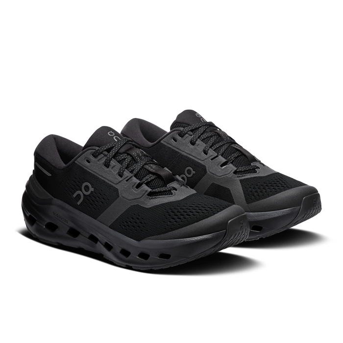 On Running Women's Cloudrunner 3 Shoes - Black / Black - Just For Sports