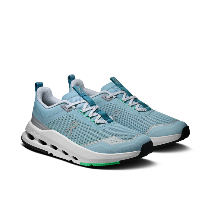 On Running Kids' Cloudnova Youth Shoes - Wash / White