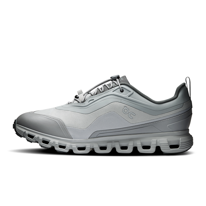 On Running Men's Cloud 6 Geo Waterproof Shoes - Alloy / Alloy - Just For Sports