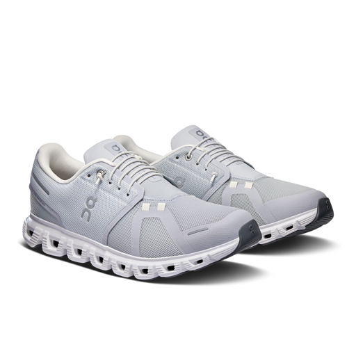On Running Men's Cloud 6 Wide Shoes - Glacier / White - Just For Sports