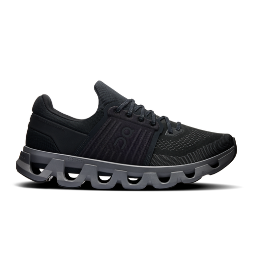 On Running Men's Cloudswift 4 Ad Shoes - Black / Rock - Just For Sports