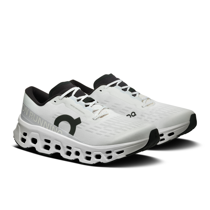 On Running Men's Cloudmonster 3 Shoes - White / White