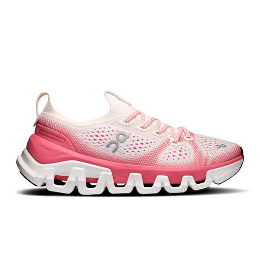 On Running Women's Cloud X Tempo Shoes - Ivory / Camellia - Just For Sports